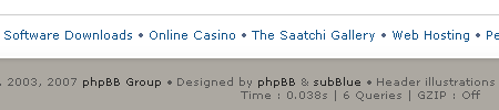 Casino link on phpBB.com