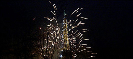 New Year's Eve in Paris - fireworks